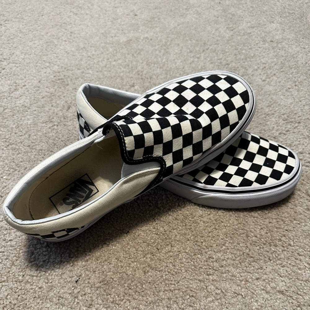 Checkered Vans